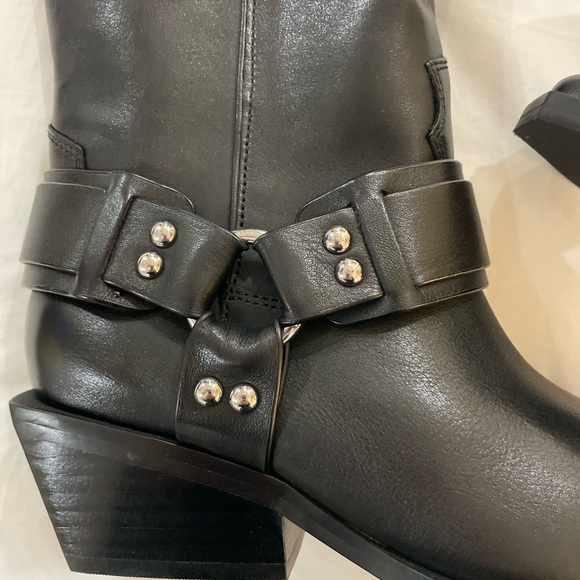 Marc Fisher black leather Boots - Picture 5 of 9